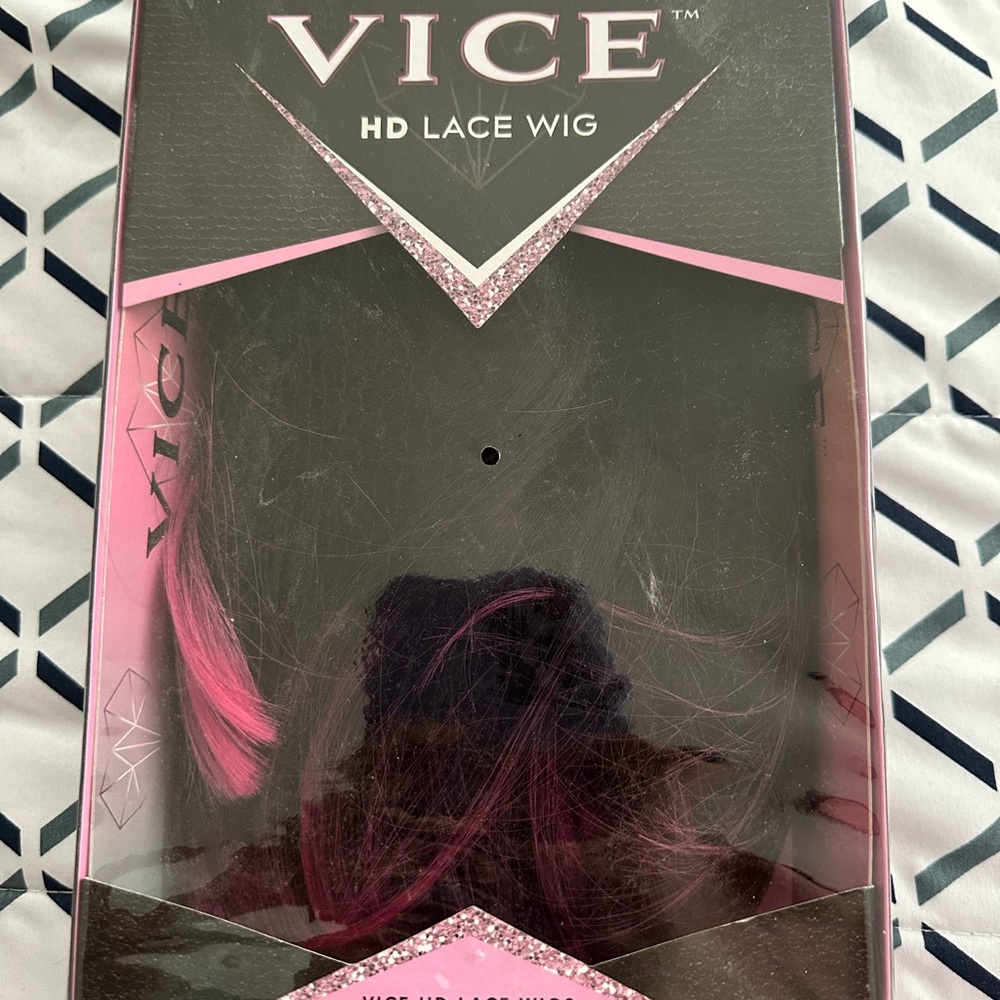 Vice HD Lace Wig in Vibrant Pink